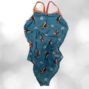 Dolphin Uglies Frozen Flips Competition Swim Suit, Girls Youth Size 26
